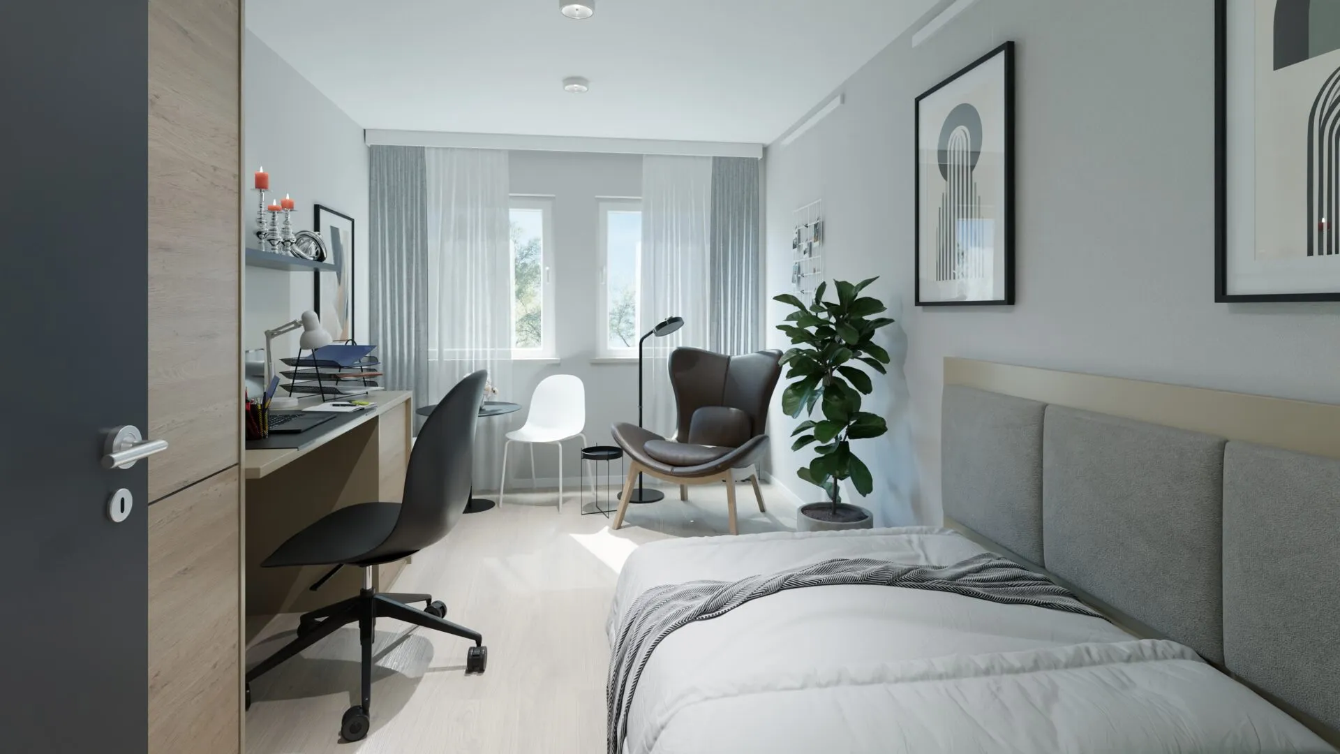 Prototype room interior rendering