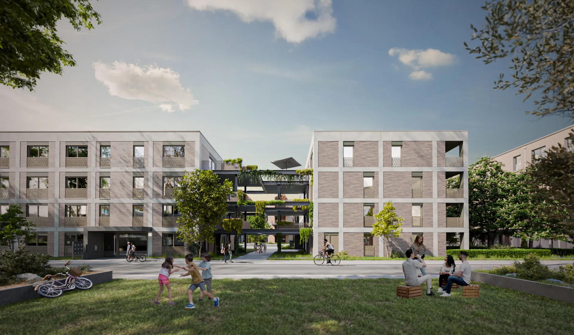 Neubauprojekt Amberblick Ludwigsburg (Bonava)
