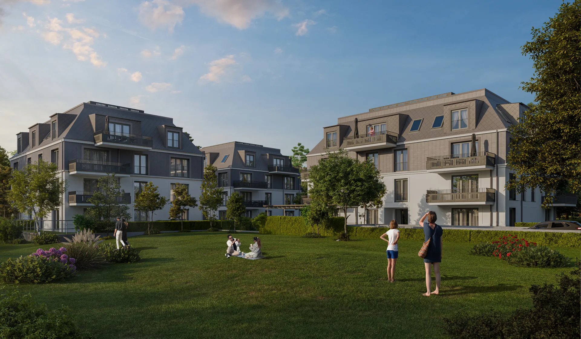 Neubauprojekt Kaiserquartier (Bonava), Außenvisualisierung