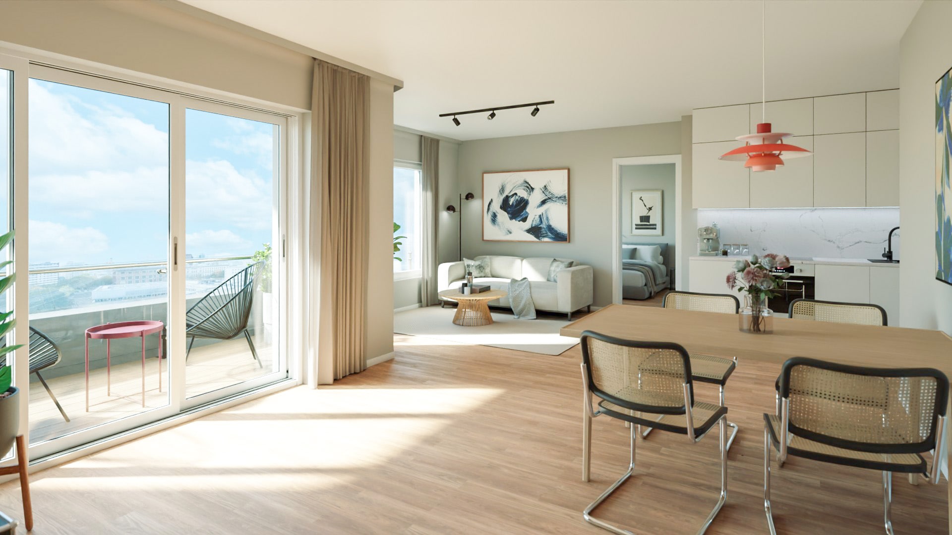 Interior 3D visualization