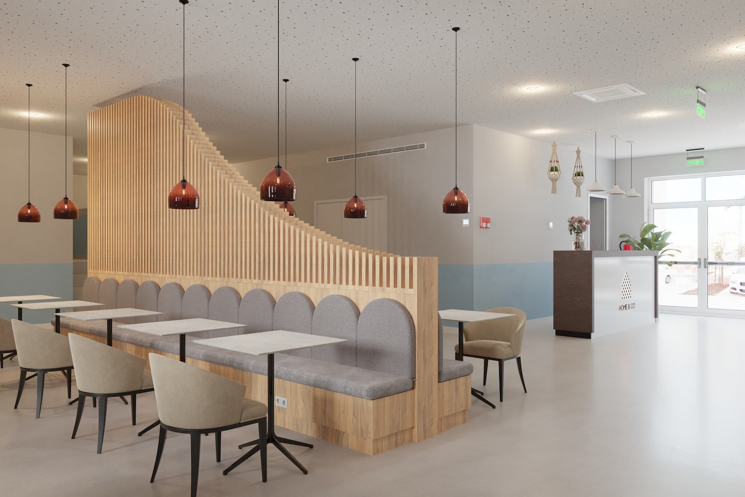 Architekturvisualisierung Lobby